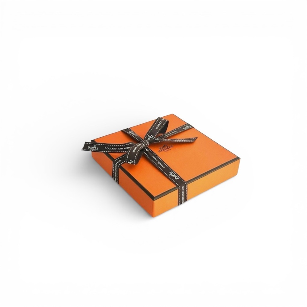 Hermès Orange Gift box & bag for jewelry and Booklet Set - Picture 2 of 3